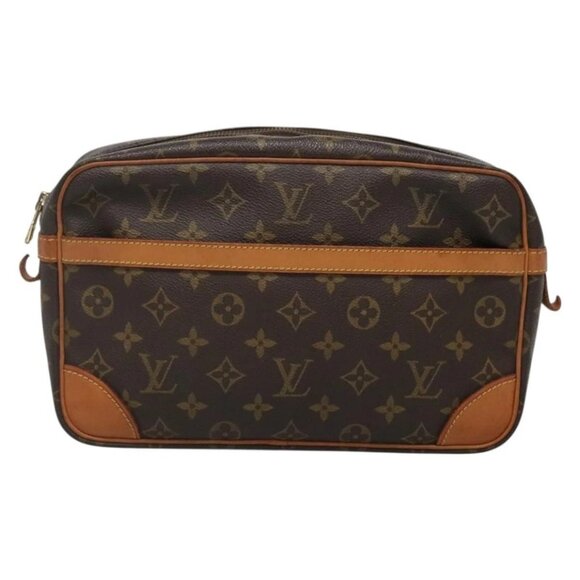 LOUIS VUITTON Monogram Compiegne 28 Clutch Bag - Picture 2 of 16